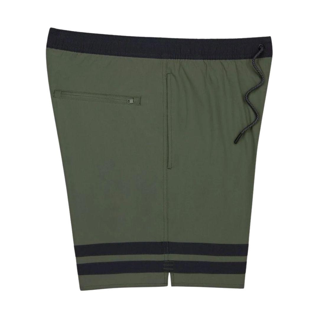 Jetty Men's Reckoner Lined Shorts - Olive